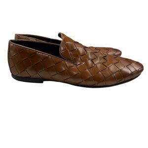 Logo collection Sunday slipper handmade woven slip on loafer size 11